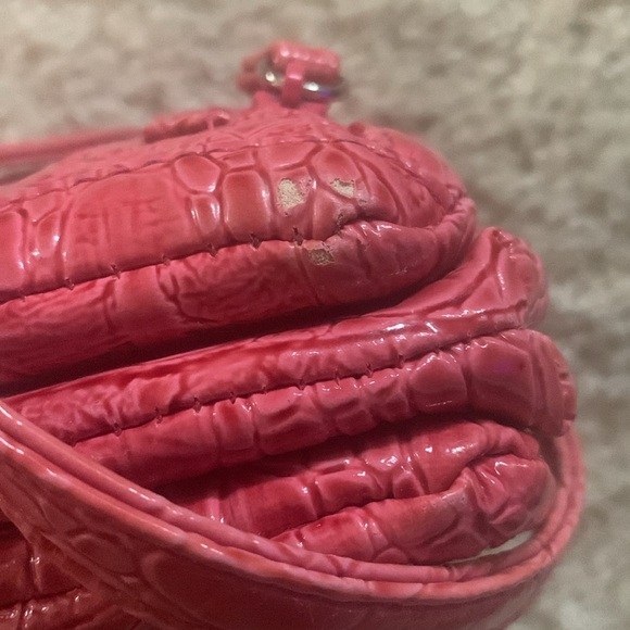 KOLTOV pink multi cross body wallet. Pink “alligator”. - Picture 7 of 7